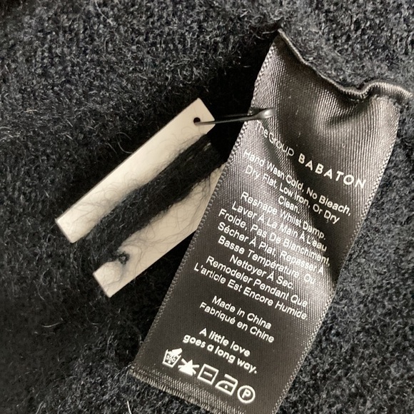 Aritzia The Group by Babaton NWT Ammonius Cardigan XS-M alpaca blend Cabincore - Picture 13 of 16